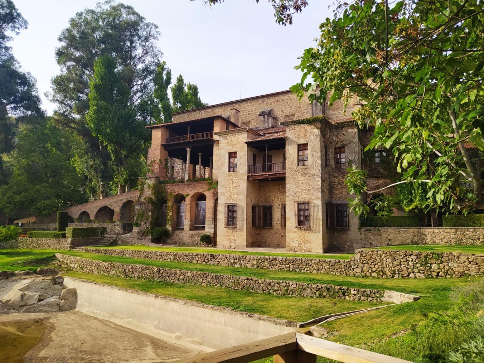 Casa Rural Parada Real Garganta la Olla Esterno foto